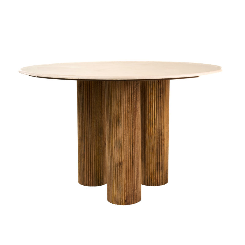 Dewy 47" Marble Dining Table