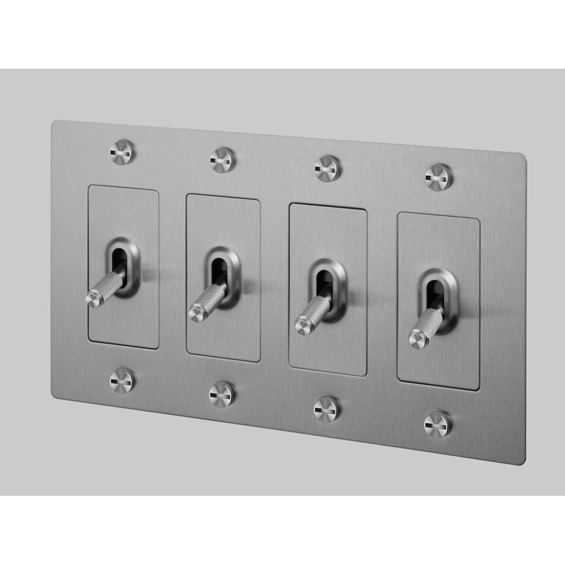 4G Toggle / Cross / Without Logo, Steel