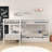 Evila Kids Twin Over Twin Bunk Bed with Drawers-631533767