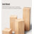 Retro Rattan Large-Capacity Pantry Cabinets