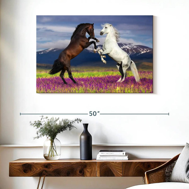 Chevaux ludiques Brampt, H 26 po x l 39 po
