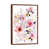 Classic Brown Wood Floater Framed