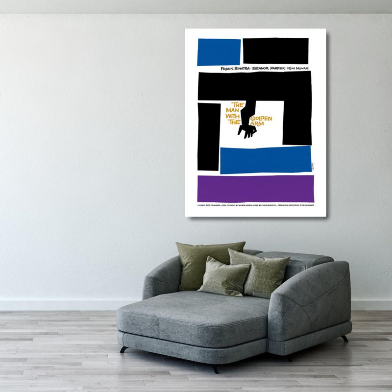 The Man with The Golden Arm, 37" H x 28" W