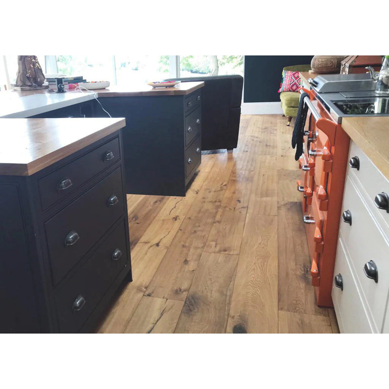 Oak 19cm W Hardwood Flooring, Natural Wood