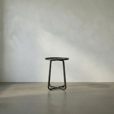 Kimana Steel Tray Top End Table