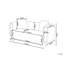 2 Seater Fabric Sofa-1918213221