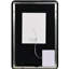 Miroir de salle de bain 24 "x 36" rétroéclairé rectangulaire avec ambiance douce pour le maquillage, 3 options de température de couleur, - brouillard une heure, fonction de mémoire, imperméable et film 24 x 36 séances de soins de beauté, températures