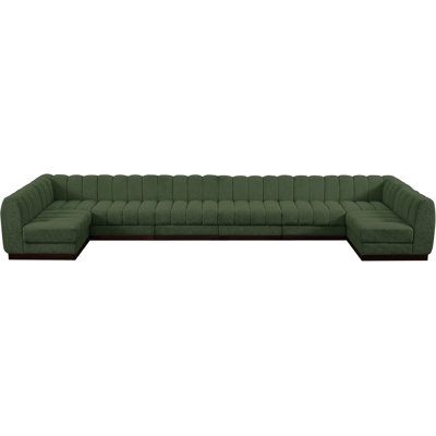 Quinn 8 - Piece Upholstered Sectional