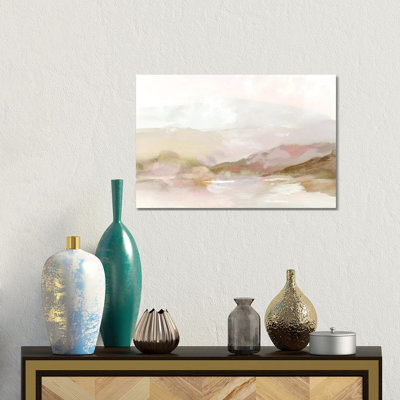 Misty Morning In Soft Hues - Wall Art Print - Wrapped Canvas