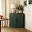 Armoire de rangement d'angle, tablette de coin empilable pour le salon, la chambre à coucher, la cuisine, placage de bois massif (options de 31 po / 36 po)-1271325386-1271325367-1268302932