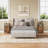 Travison 2-Drawer Nightstands With Charging Station (Set of 2), USB Ports and AC Outlets, Modern Bedside Tables With Open Shelf and Storage for Bedroom and Living Room -1608618326-1579253923