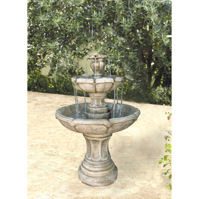 Positano Tiered Cast Stone Fountain