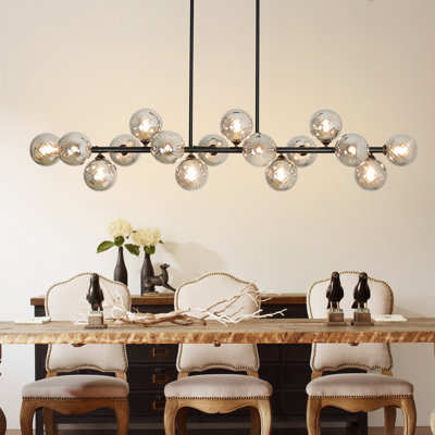 16 - Lights Sputnik Chandelier For Dining Room Bubble Chandelier Mid Century Modern Chandelier