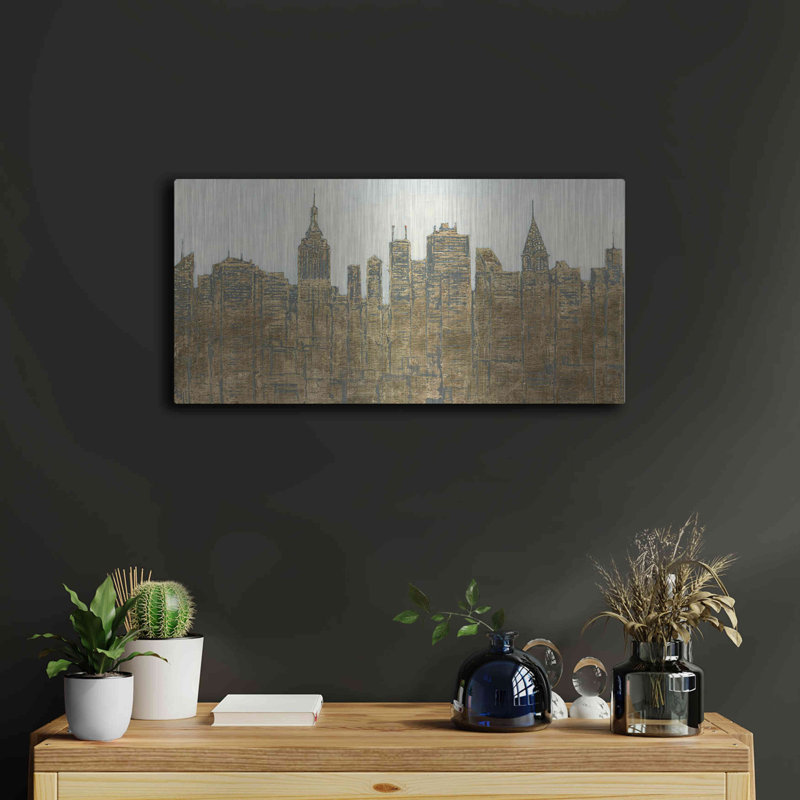 «Lavish Skyline» par James Wiens, H 12 po x l 24 po