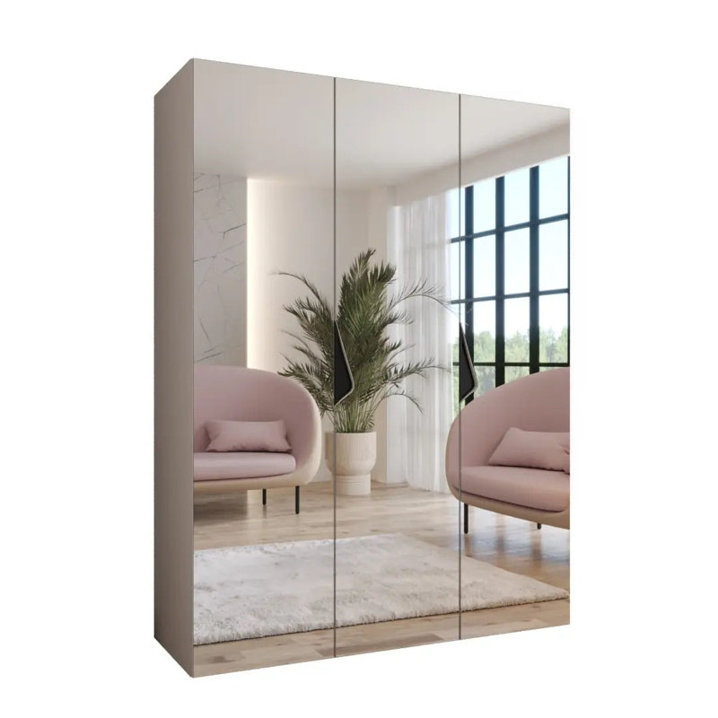Manufactured Wood Wardrobe, Cashmere