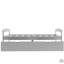 Lit plateforme simple avec deux tiroirs-1241034116