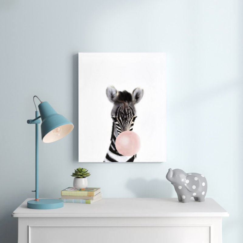 Décoration murale animal Harvill, H 20 po x l 16 po x P 1,5 po, Toile tendue