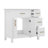 36" Bathroom Vanity With Sink Top, Two Doors And Three Drawers-114200655