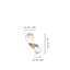 Puppet Ring Wall Lamp 2 Crystal Transparent Matt Gold 3 G9 Ul-686840888-686840892