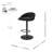 Felomina Fabric Gaslift Swivel Bar Stool-708288870