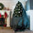 Upright Assembled Christmas Tree Bag with Wheels (7-9 ft. Trees)
