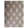 Hand Tufted Wool Eco-Friendly Area Rugs - Beige Brown Color, Geometric Modern Design, High Pile Thick Handmade Anti Skid Area Rugs for Living Room, Bed Room