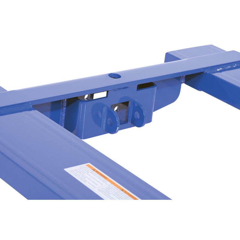 Fork Truck Hook Base, 6" H x 30.68" W x 52" D