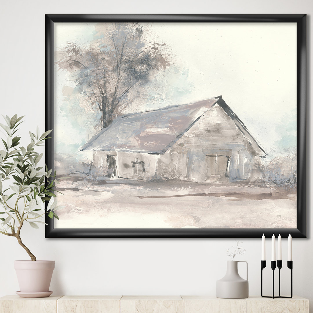 " Farmhouse Barn Gray III " East Urban Home 