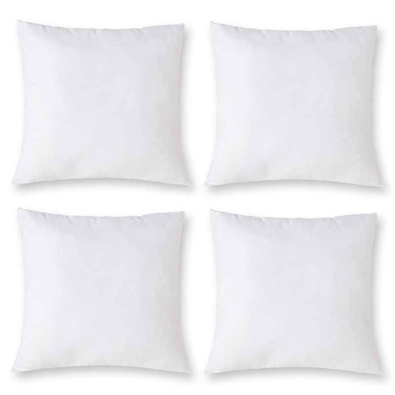  Throw Square Indoor/Outdoor Pillow Insert, 14" x 14"