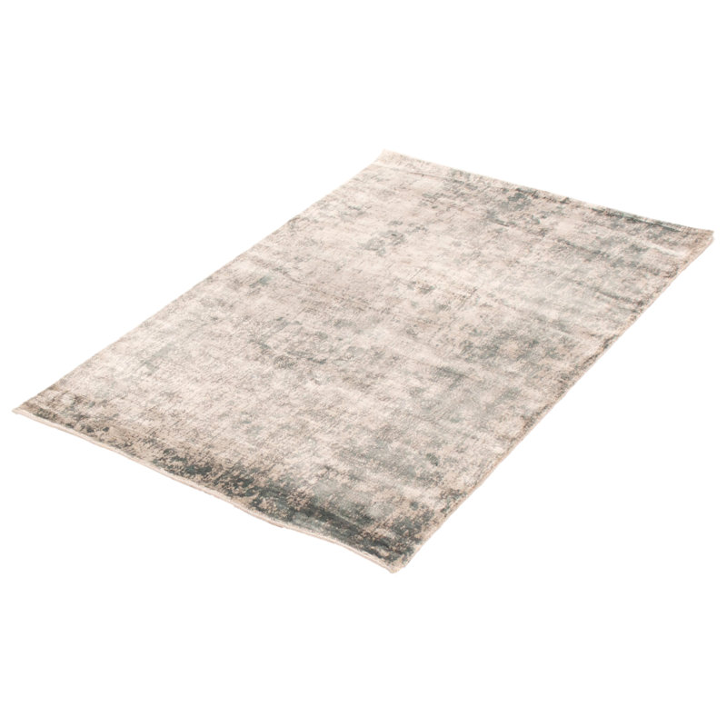 Tapis gris foncé tissé à la main Gadar