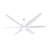 Leibman 6-Blades 66" Ceiling Fan with Remote Control and LED Light-1191864463