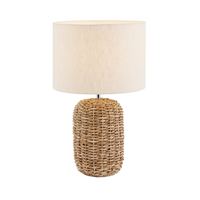 Acer Wicker/Rattan Table Lamp, 53cm H x 32cm W x 32cm D