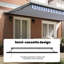 Ebern Designs Fabric Cover Retractable Patio Awning-103878062-103878073