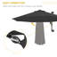 Brigston 292cm Tilt Wall Mount Parasol-360680201