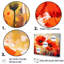 «Vibrant Red and Yellow Poppy Field Dreams», impressions sur toile coquelicots-97058620-97058626