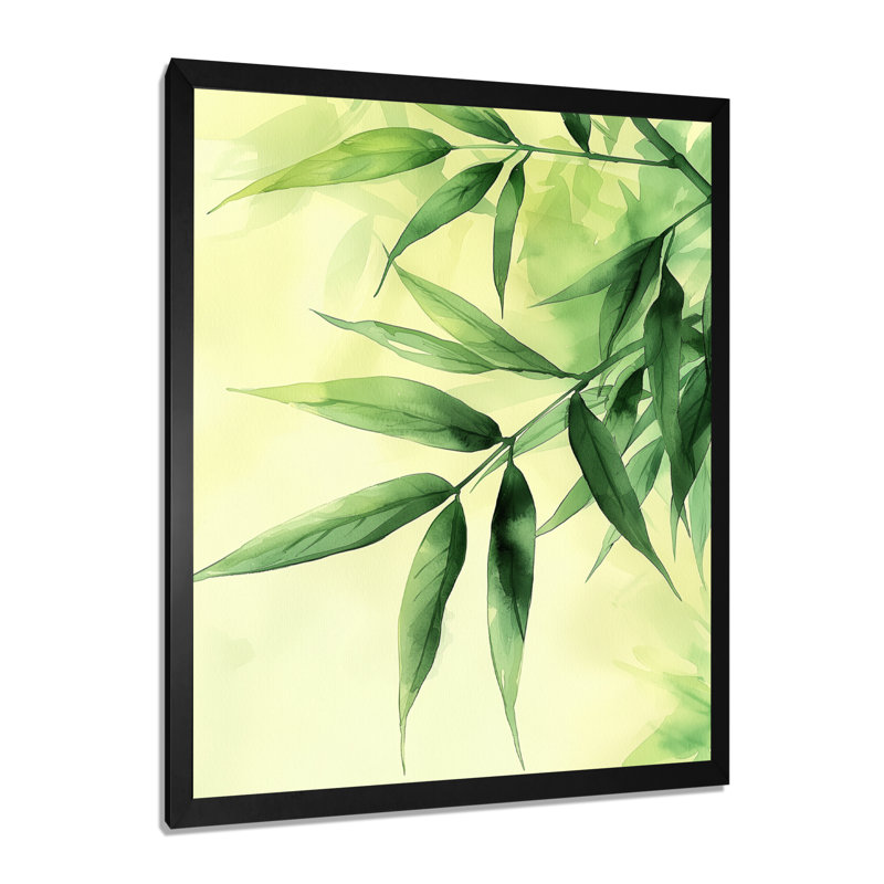 Claudea - reproduction d'art sur toile florale, 20" H x 12" W, Picture Framed, Black