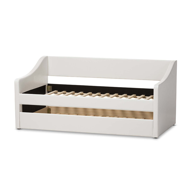 Esse Upholstered Daybed, White