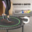 VEVOR ft Round Fitness Trampoline