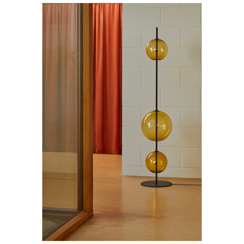Point Floor Lamp Modular, Amber