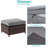 6 Pieces Patio Sofa with Rectangle Fire Pit Table and Swivel Rocking Chairs-108198449-108198447