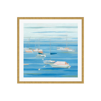 Summer Regatta I Painting by Emma Scarvey