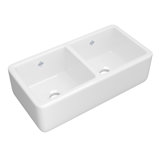 Lancaster™ 37" L x 19" W Double Basin Farmhouse/Apron Kitchen Sink