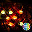 Guirlande de Noël 7 lumières multicolores