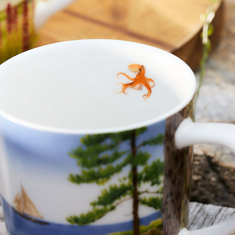 Felix Doolittle Handmade Porcelain Coffee Mug
