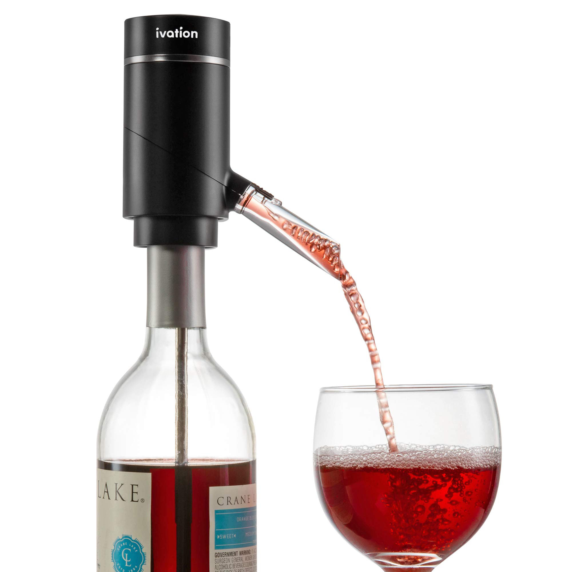Ivation 7-piece Electric Wine Opener Set, Deluxe Wine Opener Gift