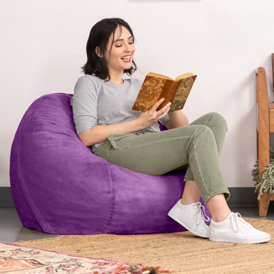 Fauteuil à billes rond 3 pi avec housse amovible Saxx