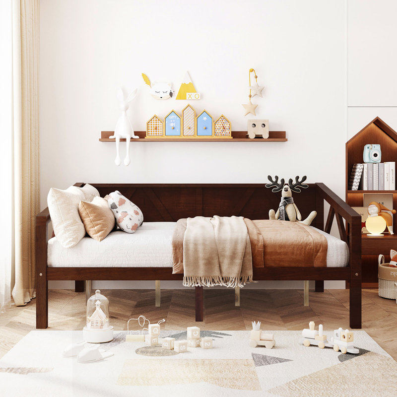 Modern Design Daybed, Full, Espresso