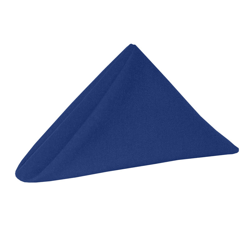 Ensemble de serviettes 12 pièces, Bleu royal, 17 po x 17 po
