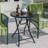 Felsenthal Round Metal Folding Outdoor Bistro Table , 23'' in. W 23'' in. D