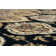 Tapis bleu marine oriental